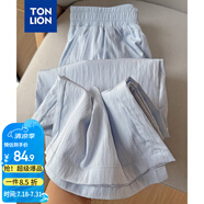 唐獅（TonLion）2025夏女山本闊腿褲