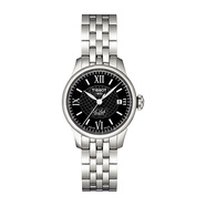 天梭（TISSOT）手表女力洛克系列鋼帶機械女表T41.1.183.33 T41.1.183.53機械