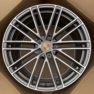 天胤適用于保時(shí)捷macan曼瑪卡宴帕拉梅拉79118鋁輪轂鋼圈胎鈴支持 鍛造I款d9 19x85Jr4