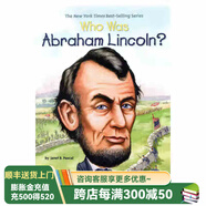 英文原版Who Was/Who Is/Where Is 企鵝蘭登出品 兒童青少年科普插圖文學全套英語讀物 歷史人物傳記 世界地理認知章節(jié)橋梁書 Who Was Abraham Lincoln?