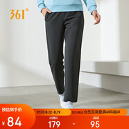 361°運動(dòng)褲女春秋季休閑寬松直筒衛褲跑步訓練針織長(cháng)褲子662434710D