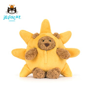Jellycat巴塞羅熊動(dòng)物毛絨玩偶兒童安撫公仔小熊潮玩送禮娃娃生日新婚禮物 巴塞羅熊太陽裝 Medium