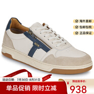 TBS板鞋男鞋低幫休閑鞋潮流韓版學(xué)生球鞋米藍(lán)色2025春秋新款百搭單鞋 米色/深藍(lán)色 40