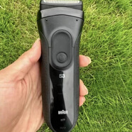 博朗（BRAUN）剃須刀3系3000s 320s男士往復(fù)式充電式胡須刀可水洗原裝 3系3020s黑色+充電器+收納盒