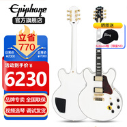 epiphone易普峰爵士電吉依霹風(fēng)B B KingLucille依霹風(fēng)搖滾吉他男女演奏 B B King Lucille爵士電吉他 白