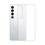 魅族（MEIZU）「羽翼Pro」適用于魅族20/Pro/21 Note一體按鍵手機殼微磨砂半透全包防刮花不發(fā)黃保護殼/條紋PP殼 透白-攝像頭大孔 魅族21  Note