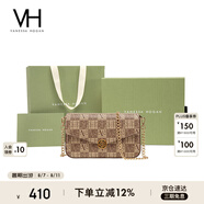 VANESSA HOGAN【七夕禮物】VH女包山茶花信封包高級感包包老花鏈條包單肩斜挎包