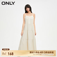 ONLY秋冬時(shí)尚V領(lǐng)蛋糕裙吊帶中長(zhǎng)款連衣裙女|123407018 C11 仙人掌PEYOTE M 165/84A