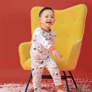 雅贊【商場(chǎng)同款】【特價(jià)】?jì)和锒瑑纫绿籽b秋衣秋褲中小童秋衣秋褲 【特價(jià)】樹(shù)懶（圓領(lǐng)套頭） 130