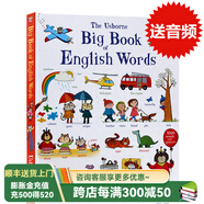 英語單詞大書 1000個單詞 The Usborne Big Book of English Words 低幼兒童少兒英文原版進(jìn)口英英語字典詞典全彩圖解詞匯工具書紙板