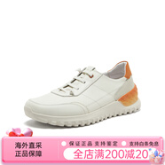 暇步士（Hush Puppies）商場(chǎng)同款秋新款舒適百搭簡約輕便男休閑鞋 白色 40