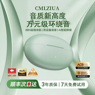cmlziua柏林之聲【年度重磅新品】藍牙耳機耳夾式 骨傳導概念無(wú)線(xiàn)開(kāi)放式 跑步運動(dòng)耳機通話(huà)降噪適用于華為 升級版薄荷綠【哈曼9D大師調音】