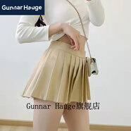 Gunnar Haugejk超短裙白色百褶裙女夏高腰a字顯瘦小個(gè)子jk半身裙短款超短裙 白色款秋冬款面料升級版 XS 建議70-85斤