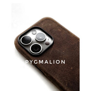 聚勛適用于蘋(píng)果iPhone16proamx手機殼英國Charles羚羊皮kudu皮革適16手機殼4復古真皮磁吸套cfs 駱駝棕 iPhone 14 Pro Max