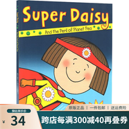 英文原版繪本 Super Daisy 吳敏蘭書單 鬼馬精靈 Nick Sharratt 兒童幼兒認(rèn)知啟蒙開發(fā)學(xué)習(xí) 親子互動圖畫故事書 綠山墻