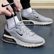 耐克（NIKE）AIR MAX男鞋夏季款網(wǎng)鞋透氣緩震輕便氣墊運動(dòng)鞋 青少年網(wǎng)面跑步鞋 IF2624-007/華夫底紋/可視氣墊 39 【建議腳長(cháng)24.5厘米】