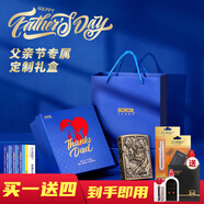 ZORRO佐羅 招財唐草貔貅煤油打火機防風(fēng)老式生日情人節(jié)七夕禮物送男友 盔甲招財貔貅-父親節(jié)限定版