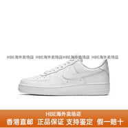耐克（NIKE）Air Force 1 AF1純白空軍一號(hào)低幫男女經(jīng)典板鞋 315123-111HBE 純白低幫 男 315122-111 40 .5 假一賠三