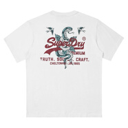 Superdry25新款極度干燥經(jīng)典配色小標(biāo)logo休閑短袖T恤 紅色 L 成人