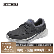 斯凱奇（Skechers）男子休閑鞋一腳蹬210812 黑色/BLK 44 