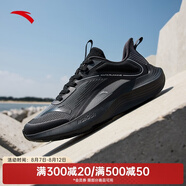 安踏毒刺丨夏季男鞋運動(dòng)鞋子輕便減震跑鞋網(wǎng)面透氣跑步鞋男士休閑鞋 【店長(cháng)推薦-毒刺2】碳灰/黑-1 42 （男8.5）