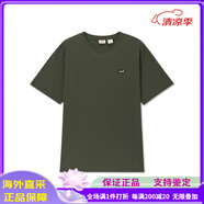 李維斯（Levi's）Levi's李維斯男士純色美式簡約休閑短袖T恤001AN 墨綠色 XS