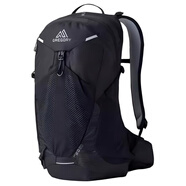 GREGORY20L 輕量透氣戶(hù)外徒步登山 錦綸 戶(hù)外登山包雙肩包書(shū)包 常規 男款 黑色
