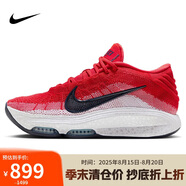 耐克NIKE男籃球鞋新年紅 G.T. HUSTLE 3運動(dòng)鞋FV5952-600紅白黑42.5