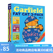 加菲貓英文原版漫畫 合集 故事三合一 Garfield Fat Cat 3 Pack 經(jīng)典趣味幽默漫畫 兒童圖畫故事書 Jim Davis進口原版書籍 綠山墻 加菲貓漫畫 三合一 2