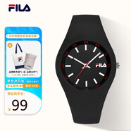 斐樂（FILA）手表男送女生運動硅膠表女款石英休閑學生手表 FLM38-777-001