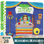 First Stories BUSY系列 童話篇 紙板書 The Princess and the Pea 豌豆公主 機關操作書 英文原版繪本 親子互動故事 英語啟蒙認知 綠山墻 . 綠山墻圖書