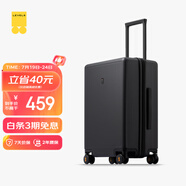 地平線8號(hào)（LEVEL8）行李箱密碼拉桿箱男女托運(yùn)大容量萬(wàn)向輪學(xué)生旅行者PC箱 24英寸黑