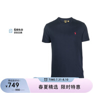 Polo Ralph Lauren男士休閑短袖圓領(lǐng)T恤衫710680785004深藍(lán)色 S
