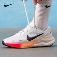 NIKE耐克男鞋25秋季新款運(yùn)動(dòng)鞋飛馬競速跑步鞋子透氣緩震馬拉松跑鞋男IH7329-101白橙漸變JOURNEY RUN40