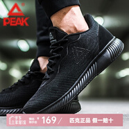 匹克（PEAK） 態(tài)極1.0plus運動(dòng)跑鞋 防滑學(xué)生跑步鞋太極男鞋男士休閑鞋 黑色/深灰【普通款】 44