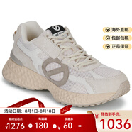 NO NAME男鞋低幫運(yùn)動(dòng)休閑鞋透氣老爹鞋米色2025春秋款百搭球鞋網(wǎng)面鞋子男 米色 41