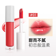 唇彩無logo彩妝現(xiàn)貨歐美lip gloss保濕滋潤(rùn)顯白固色唇蜜 1# 4.3g