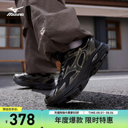 美津濃（MIZUNO）男女跑步運動鞋 緩震透氣 網(wǎng)面拼接 反光標識 RACER S