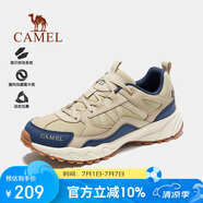駱駝（CAMEL）【盤龍】戶外登山鞋男女越野運(yùn)動(dòng)跑鞋防潑水防滑徒步鞋  5182  40