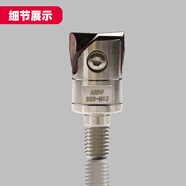 蔣之愛半圓球刀片銑刀ZCFW20-R1代替日立清角刀頭半圓銑刀片硬料用 20毫米抗震刀桿-150長M10