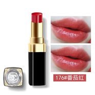 香奈兒（Chanel） 口紅coco可可小姐炫光唇膏七夕情人節禮物禮盒裝告白送女友老婆 176#番茄紅（2023新色）