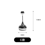 水滴燭臺香薰蠟燭家用燭光晚餐道具浪漫擺件蠟燭臺座餐桌裝飾品 C款