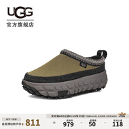 UGG秋季男女同款舒適休閑厚底輪胎底一腳蹬懶人鞋明星同款1154530 BLVC | 焦橄欖色/木炭色 34.5