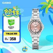 卡西歐（CASIO）LTP-1391系列手表 休閑時尚防水女士手表石英手表 學生手表送女友 LTP-1391D-4AVPF -50米防水