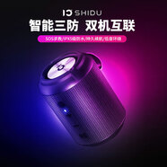 十度（SHIDU）P6/P7/P8無(wú)線(xiàn)藍(lán)牙音箱重低音炮手機(jī)戶(hù)外音響車(chē)載電腦便攜式家用k歌音響 P6經(jīng)典黑