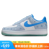 耐克NIKE女子板鞋空軍一號 AIR FORCE 1 運動鞋HQ8051-400藍(lán)藏青 39