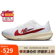 耐克NIKE女跑步鞋飛馬40PEGASUS 40新年紅運(yùn)動(dòng)鞋F(xiàn)B7703-100白紅36.5