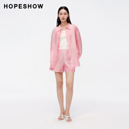 紅袖（hopeshow）女士時(shí)尚休閑褲子89224141206 玫瑰暈染 XS
