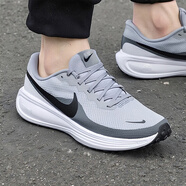 耐克（NIKE）男鞋跑步鞋 2025新款夏季透氣慢跑鞋緩震舒適運(yùn)動鞋通勤休閑鞋 REVOLUTION 8/深灰-004/偏小半碼 40