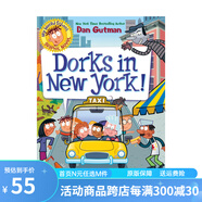 英文原版 我的瘋狂學校漫畫版 第3本  My Weird School Graphic Novel: Dorks in New York! 搞怪校園故事 兒童章節(jié)小說 綠山墻